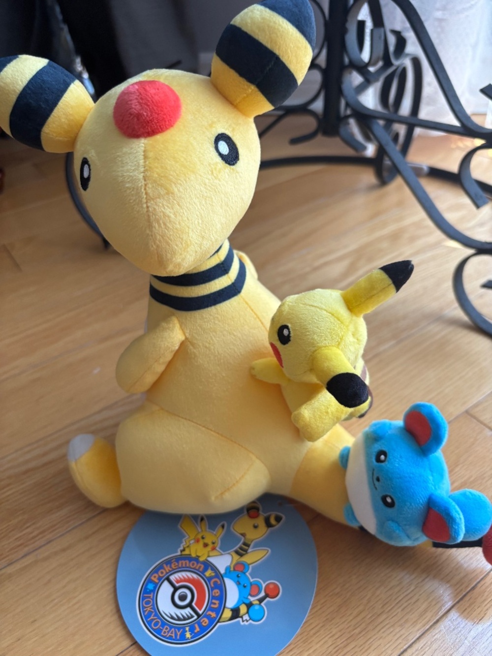 NWT Pokemon Center Tokyo Bay Reopening Exclusive Ampharos Pikachu Marill Plush